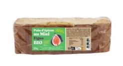 Pain d'épice aux figues pour foie gras - 300 gr