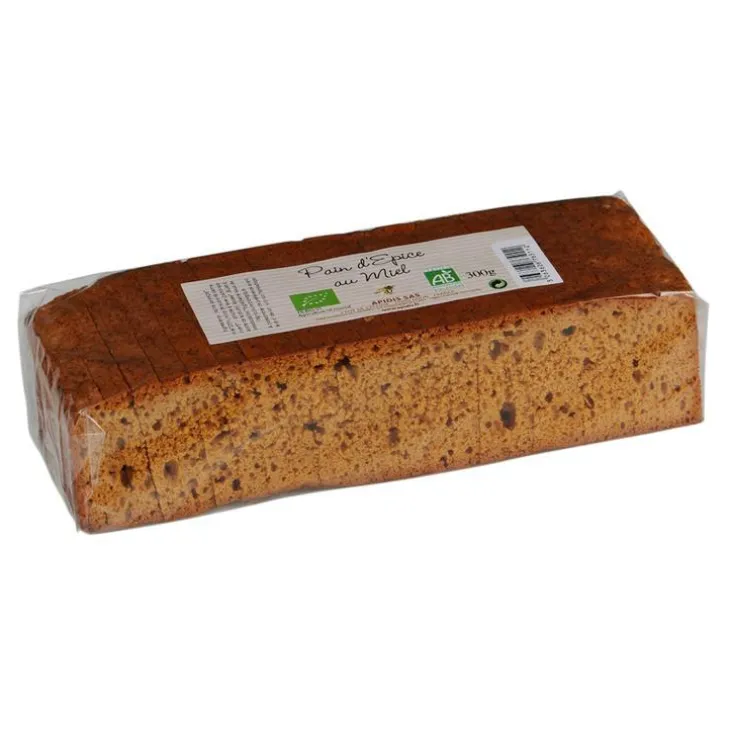 Pain d'épices 55% miel 300g