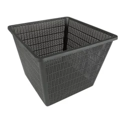 Panier à plantes de bassin carré 33x33x25 cm