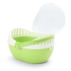 Panier de transport elmo vert taille médium