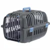Panier de transport pour chat ou petit chien en plastique coloris gris Ferplast Jet 10 - 47 x 32 x 29 cm