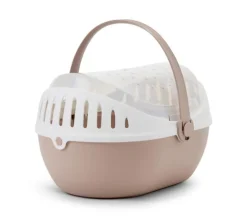 Panier de transport rose Elmo Savic modèle large - 36 x 22 x 28 cm