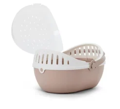 Panier de transport rose Elmo Savic modèle large - 36 x 22 x 28 cm