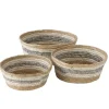 Panier Kavio coloris multicolore en coque de maïs - Ø 25 cm