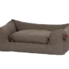 Panier pour chien coloris beige Fantail Eco Snooze Deep Taupe - 80 x 60 cm