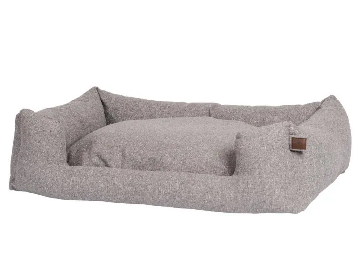 Panier pour chien coloris gris Fantail Eco Snooze Harbor Grey - 110 x 80 cm