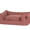 Panier pour chien coloris orange Fantail Eco Snooze Fire Brick - 80 x 60 cm