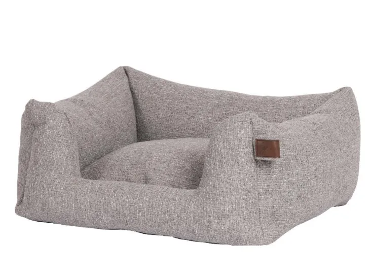 Panier pour chien coloris gris Fantail Eco Snooze Harbor Grey - 60 x 50 cm