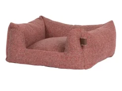 Panier pour chien coloris orange Fantail Eco Snooze Fire Brick - 60 x 50 cm