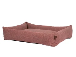 Panier pour chien coloris orange Fantail Eco Snug Fire Brick - 120 x 95 cm