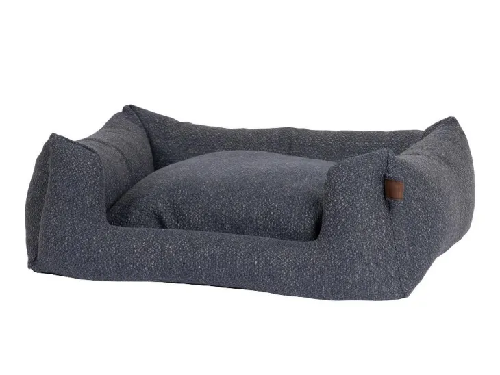 Panier pour chien coloris bleu Fantail Eco Snooze Midnight Blue - 80 x 60 cm
