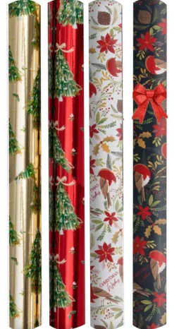 Papier cadeau motifs de Noël Pictura Diamond - Le rouleau