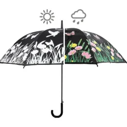 Parapluie oiseaux couleur changeante Ø 116,5 x H 91,2 cm