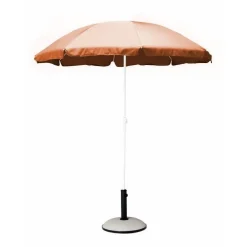 Parasol 8 baleines en coton polyester - Ø 180 cm