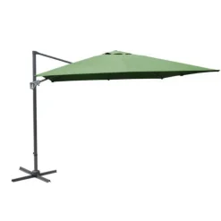 Parasol amande déporté, inclinable et rotatif Proloisirs - 3 x 4 m