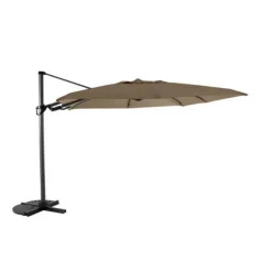 Parasol carré déporté Deluxe - Flip Flap - ROYAL GARDEN - 3 x 3m