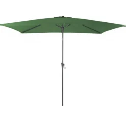 Parasol droit couleur amande Proloisirs Tilt - 3 x 2 m