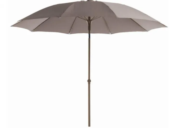 Parasol droit en aluminium et fibre - PROLOISIRS - Ø 270cm