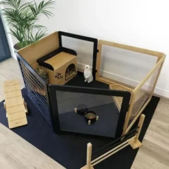 Parc pour lapin avec tapis de protection Hamiform Modul’Home