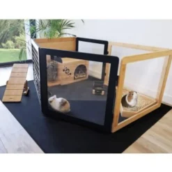 Parc pour lapin avec tapis de protection Hamiform Modul’Home