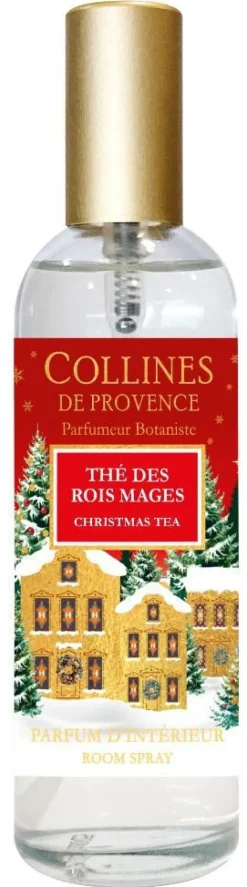 Parfum d’intérieur en flacon spray Collines de Provence Thé des rois Mages - 100 ml