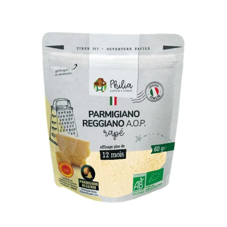 Parmesan Reggiano AOP bio 12 mois Philia - 60 g