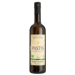 Pastis bio 45°. La bouteille de 70 cl
