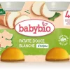 Patate douce blanche d'Anjou Baby Bio - 2 x 130 g