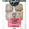 Pavés aux noix bio Angelus - 6 x 60 g