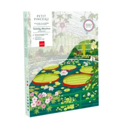 Peinture au numéro Nénuphar Petit Pinceau by La Petite Épicerie - 25,5 x 33 cm