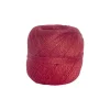 Pelote de ficelle naturelle Couleur Framboise - 100 gr / 75 m