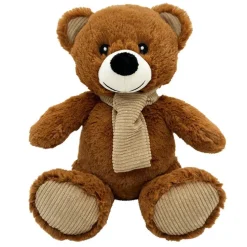 Peluche bouillote marron Artisan du Bien-être Ours