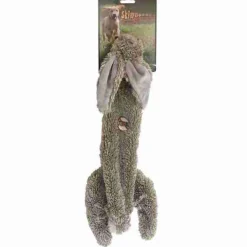 Peluche lapin plat gris pour chien Skinneez - 61 cm