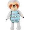 Peluche pour chien coloris gris Zolux paresseux debout chiquitos - 17 x 7,9 x 26,1 cm