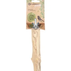 Perchoir à oiseau en bois de caféier Flamingo Java taille S - 20 cm