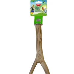 Perchoir branche en bois taille S 20 cm