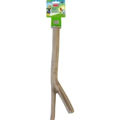 Perchoir branche en bois taille L 30 cm