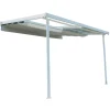 Pergola en aluminium et polycarbonate coloris blanc mat modèle Odessa Couleurs du monde - 3 x 3,60 x 2,65 m