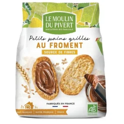 Petits pains grillés au froment bio 225 g