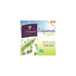 Petits pois très fins surgelés biologiques Bioreg en sachet - 600 g
