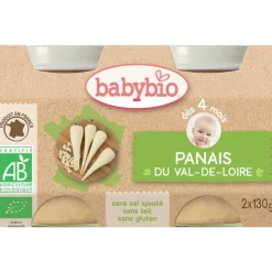 Petits pots de panais Babybio 2 x 130 g