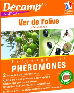 Phéromone traitement biologique contre le ver de l'olive x2