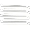 Pics à brochettes en inox 33 cm