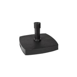 Pied de parasol à roulettes de 30 kg coloris anthracite