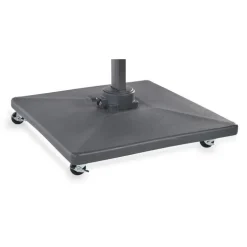 Pied pour parasol déporté de 90 kg en ciment et pvc