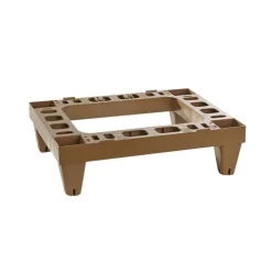 Pieds en plastique pour ruche : palette Nicot 54x43x15