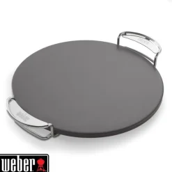 Pierre à pizza ronde en cordiérite vitrifié Weber Crafted - Ø 36 cm