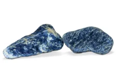 Pierre décorative pour aquarium coloris bleu Aquavie Sodalite