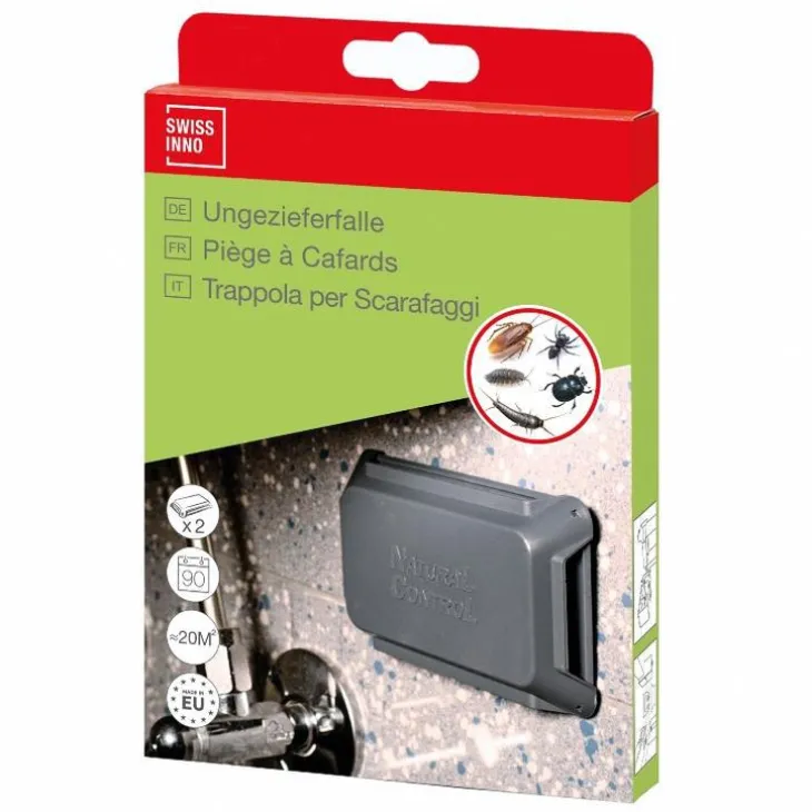 Piège Anti-cafards x 2 7x11,4x2 cm