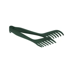 Pince à spaghetti en inox coloris vert sapin - 24 cm